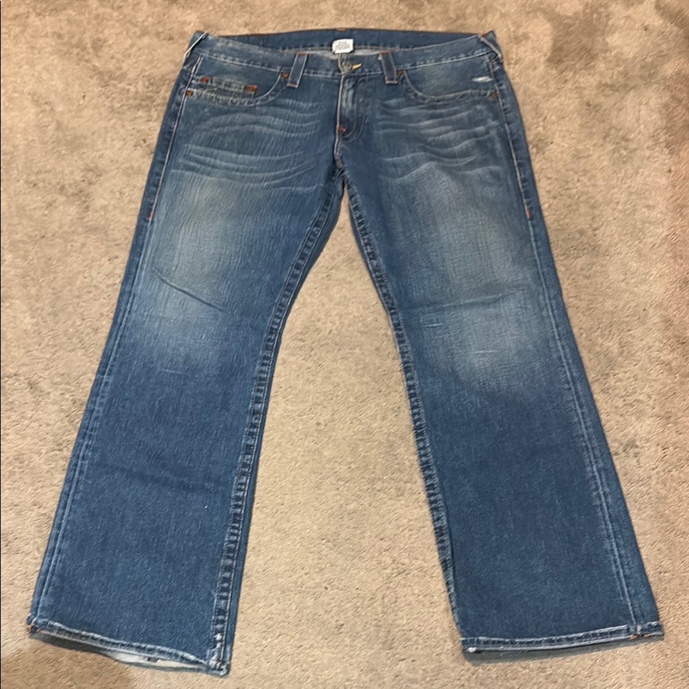 True Religion Men's Bootcut Jeans - Blue